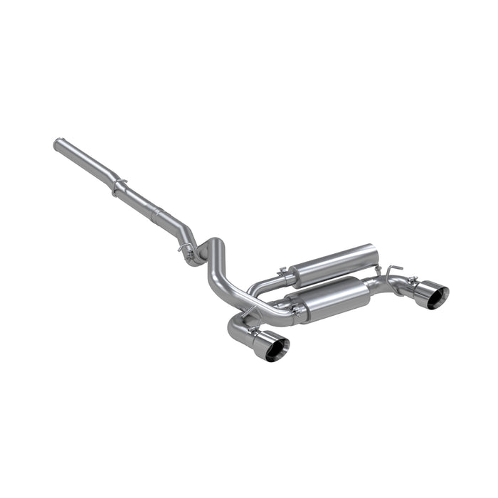 MBRP Aluminized Steel 3" Cat Back Dual Rear Outlet, Focus RS