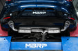 MBRP T304 Stainless Steel 2.5" Axle-Back, Dual Rear Exit, Street Profile, 3 Hatchback FWD/AWD, 2.5/2.5T, view 4