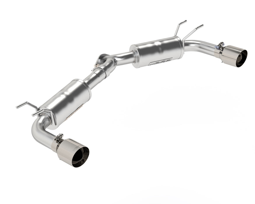 MBRP T304 Stainless Steel 2.5" Axle-Back, Dual Rear Exit, Street Profile, 3 Hatchback FWD/AWD, 2.5/2.5T