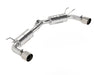 MBRP T304 Stainless Steel 2.5" Axle-Back, Dual Rear Exit, Street Profile, 3 Hatchback FWD/AWD, 2.5/2.5T