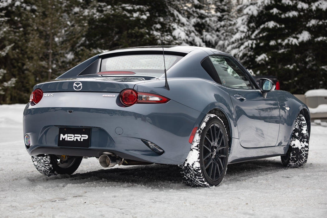 MBRP Aluminized Steel 2.5" Axle-Back, MX-5 Miata 2.0L, view 2