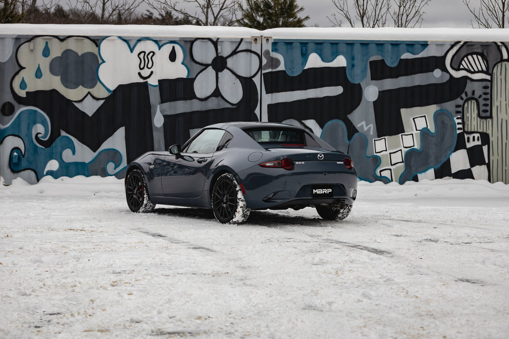 MBRP Aluminized Steel 2.5" Axle-Back, MX-5 Miata 2.0L, view 3