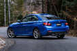 MBRP T304 Stainless Steel, 3" Axle Back, Dual Rear Exit, Carbon Fiber Tips, M240I, 3.0L, view 2