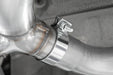 MBRP T304 Stainless Steel, 3" Axle Back, Dual Rear Exit, Carbon Fiber Tips, M240I, 3.0L, view 3