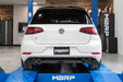 MBRP T304 Stainless Steel, 3" Cat Back, 2.5" Quad Split Rear, Golf R MK7/MK7.5, view 6