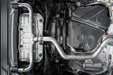 MBRP T304 Stainless Steel, 3" Cat Back, 2.5" Dual Split Rear Exit, Golf GTI MK7/MK7.5, view 4