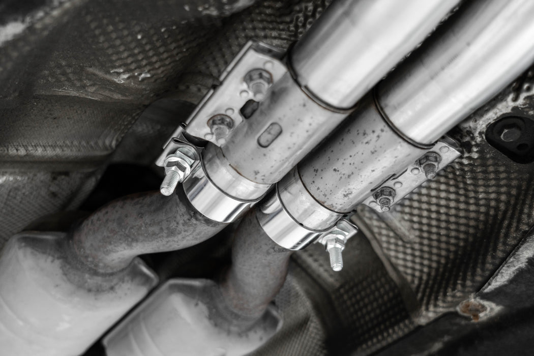 MBRP T304 Stainless Steel, 2.25" Muffler Bypass, S4/ S5, 3.0 TFSI B8/ B8.5, view 3