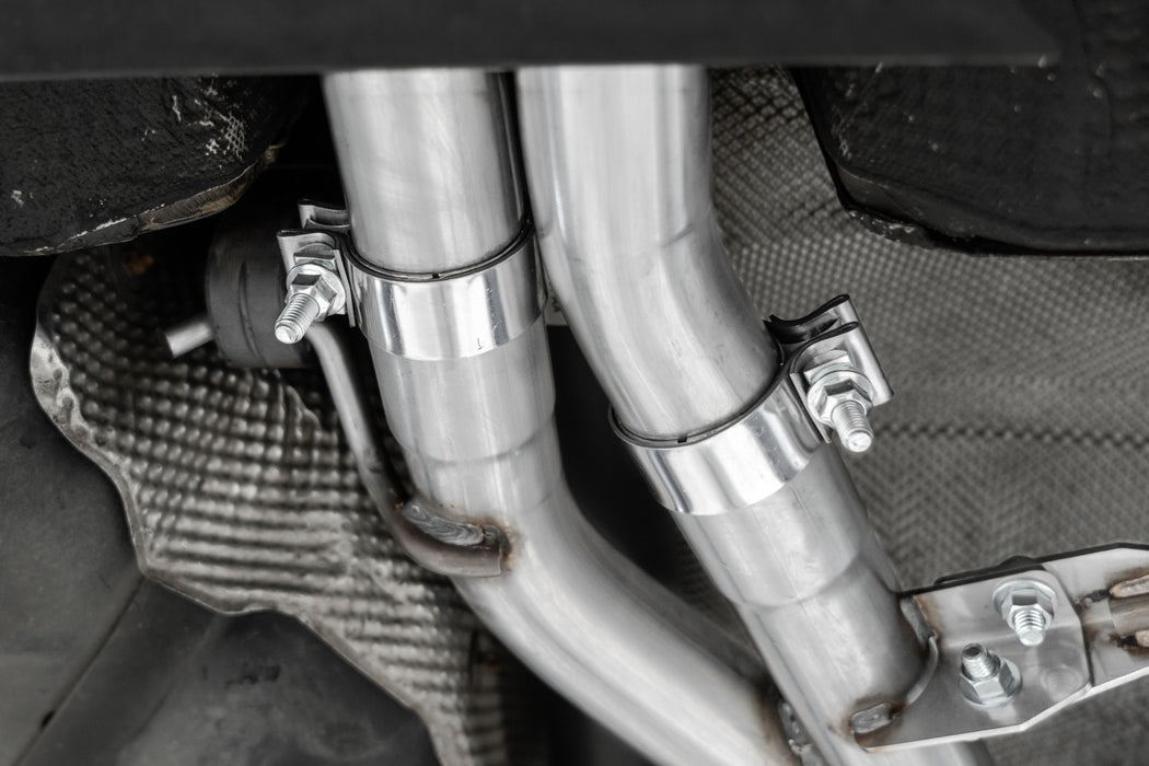 MBRP T304 Stainless Steel, 2.25" Muffler Bypass, S4/ S5, 3.0 TFSI B8/ B8.5, view 4
