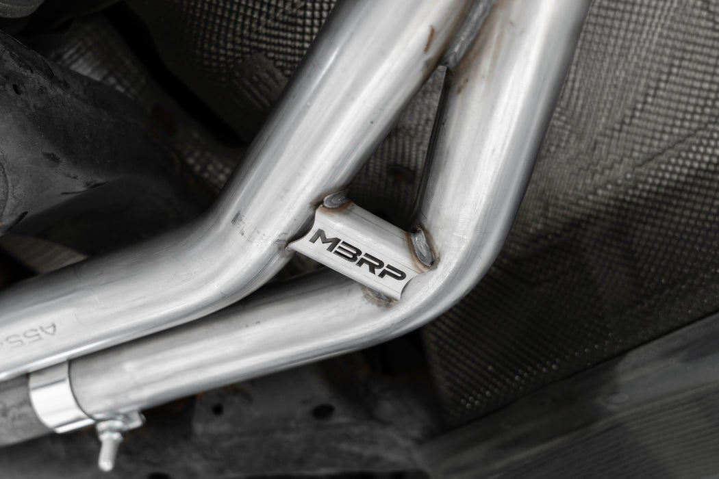 MBRP T304 Stainless Steel, 2.25" Muffler Bypass, S4/ S5, 3.0 TFSI B8/ B8.5, view 6