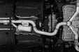MBRP T304 Stainless Steel, 3" Cat-Back, Quad Split Rear, Valve Delete, Golf R MK8, view 4