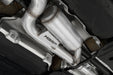 MBRP T304 Stainless Steel, 3" Cat-Back, Quad Split Rear with Carbon Fiber Tips, Valve Delete, Golf R MK8, view 2