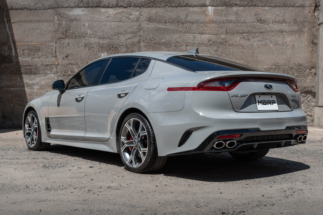 MBRP T304 Stainless Steel 2.5" Cat Back Dual Rear Exit, Stinger 3.3L RWD/AWD, view 2