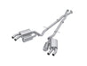 MBRP T304 Stainless Steel 2.5" Cat Back Dual Rear Exit, Stinger 3.3L RWD/AWD