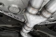 MBRP T304 Stainless Steel, 3" Cat Back, Dual Split Center Rear Exit, with Carbon Fiber Tips, Velsoter 1.6L Turbo, view 4