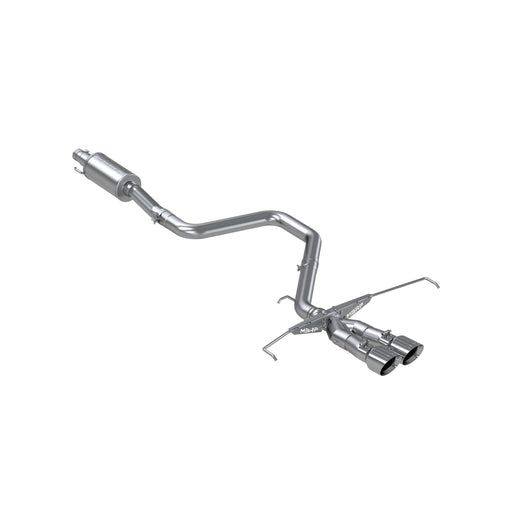 MBRP Aluminized Steel, 3" Cat Back, Dual Split Center Rear Exit, Velsoter 1.6L Turbo