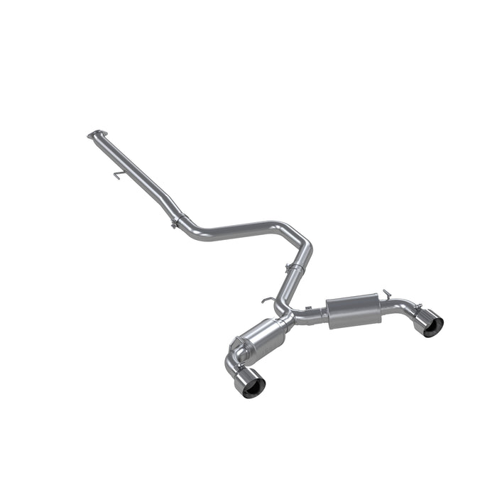 Aluminized Steel 3" Cat-Back, Dual Split Rear