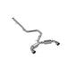 Aluminized Steel 3" Cat-Back, Dual Split Rear