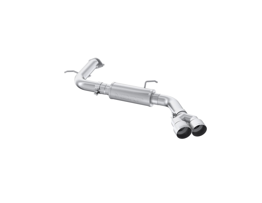 MBRP Exhaust 3in Axle-Back, Single Rear Exit with Dual Outlet Polished Tip
