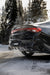 T304 Stainless Steel 2.5" Cat-Back Dual Split Rear Exit with Quad Carbon Fiber Tips, Street, view 4