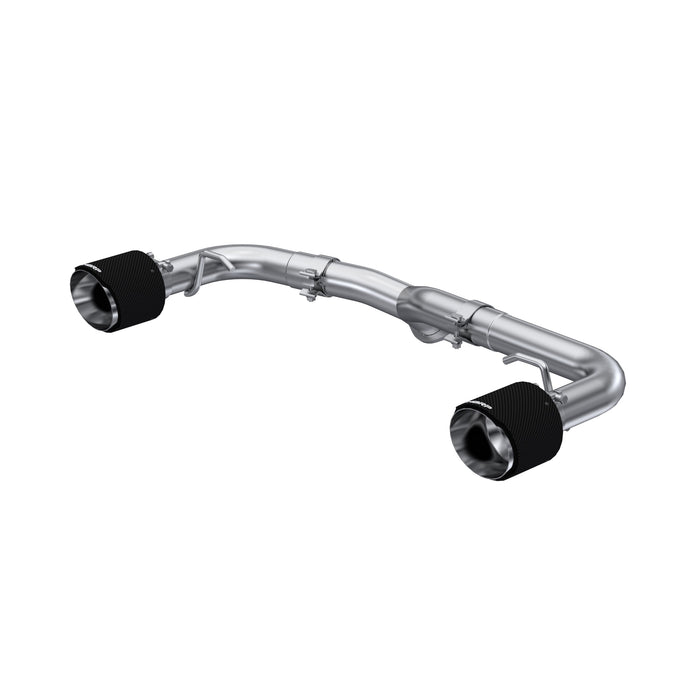 MBRP Exhaust 2.5" Axle-Back; Dual Rear Exit; CF Tips