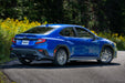 MBRP T304 Stainless Steel, 2.5" Axle-Back, Dual Split Rear, Quad CF Tips, Race Profile, WRX 2.4L, view 2
