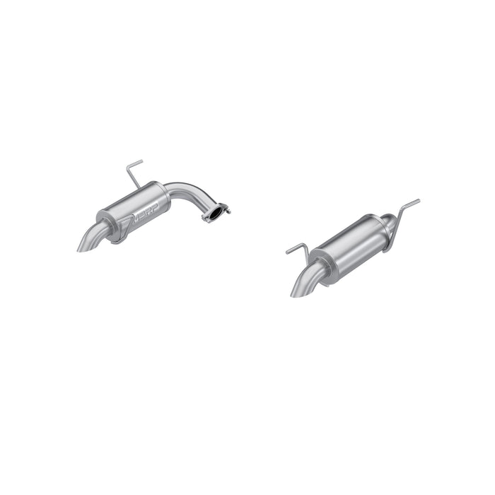 MBRP T304 Stainless Steel, 2.5" Axle-Back, Dual Rear, Turn Down, Outback XT/ Wilderness, 2.4L Turbo