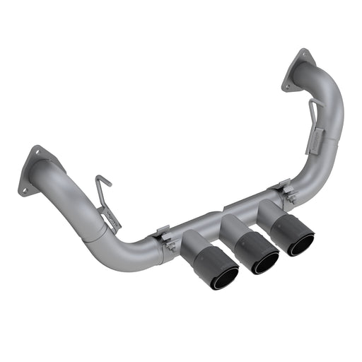 MBRP T304 Stainless Steel, 2.5" Cat Back, Triple Rear Exit, with Carbon Fiber Tips, NSX