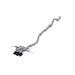 MBRP T304 Stainless Steel, 3.0" Cat-Back, Triple Center Outlet, with Carbon Fiber Tips, Civic, Type R 2.0L