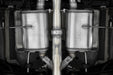 MBRP T304 Stainless Steel, 3" Cat-Back, Triple Center Outlet, with Burnt End Tips, Active, Civic Type R, 2.0L, view 6