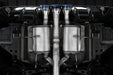 MBRP T304 Stainless Steel, 3" Cat-Back, Triple Center Outlet, with Burnt End Tips, Active, Civic Type R, 2.0L, view 7