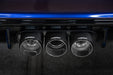 MBRP T304 Stainless Steel, 3" Cat-Back, Triple Center Outlet, with Carbon Fiber Tips, Active, Civic Type R, 2.0L, view 4