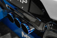 MBRP T304 Stainless 3" Cat-Back, Triple Center Outlet with Burnt End Tips, Active, Integra Type-S 2.0L, view 3