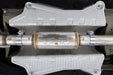 MBRP T304 Stainless Steel, 3" Cat-Back, 2.5" Dual Split Rear with Quad Carbon Fiber Tips, Civic, Sport Touring 1.5L Turbo, Hatchback, view 7