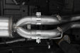 MBRP T304 Stainless Steel, 3 " Cat-Back, 2.5" Dual Split Rear Turn Down, 1500 Silverado/ Sierra ZR2/ AT4X 6.2L, view 3