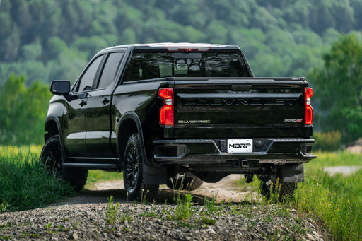 MBRP T304 Stainless Steel, 3 " Cat-Back, 2.5" Dual Split Rear Turn Down, 1500 Silverado/ Sierra ZR2/ AT4X 6.2L, view 2