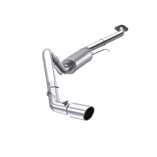 MBRP Aluminized Steel 3" Cat Back Single Side, 1500 Silverado/ Sierra 4.8/ 5.3L EC/ CC-SB ( '07 Classic Only)