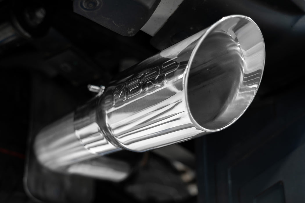MBRP T304 Stainless Steel, 3" Cat-Back Single Side Exit, Colorado/ Canyon 2.7L Turbo, view 3