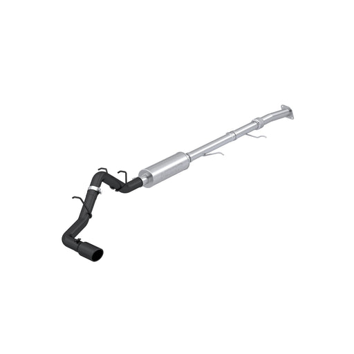 MBRP Black-Coated Aluminized Steel, 3" Cat-Back Single Side Exit, Colorado/ Canyon 2.7L Turbo