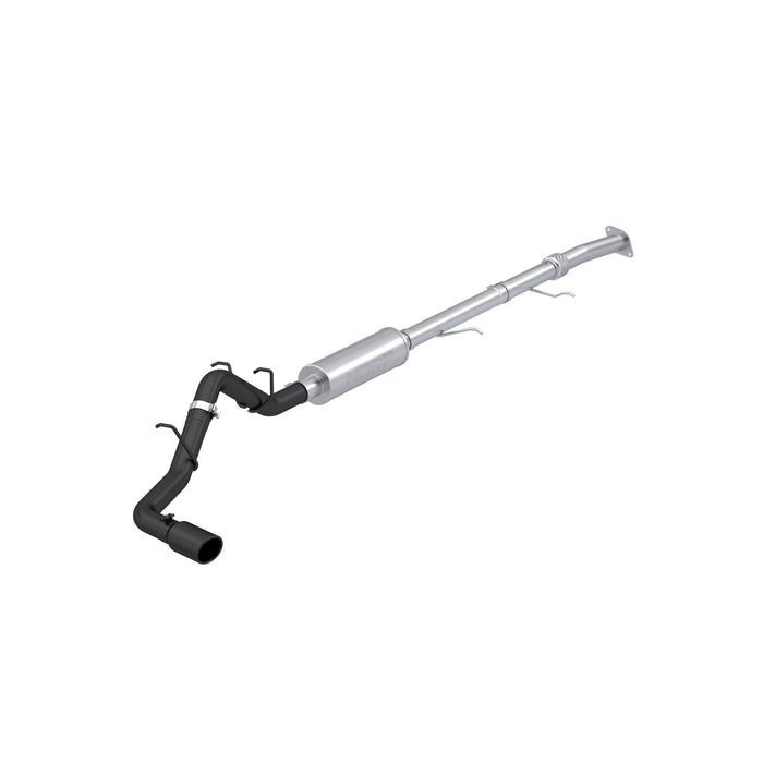 MBRP Black-Coated Aluminized Steel, 3" Cat-Back Single Side Exit, Colorado/ Canyon 2.7L Turbo