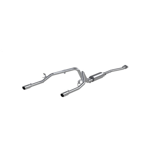 MBRP Aluminized Steel 2.5" Cat Back Dual Split Rear, 1500 Silverado/ Sierra 4.8/ 5.3L EC/ CC-SB ('07 Classic Only)