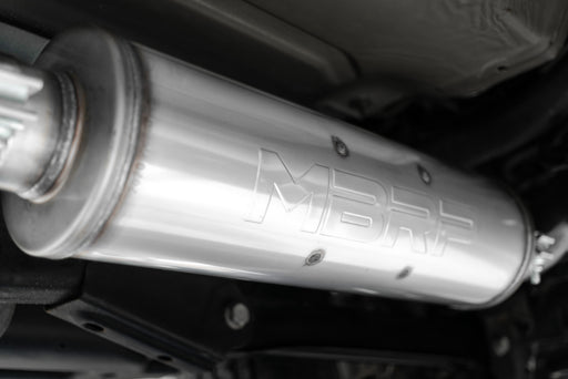 MBRP T304 Stainless Steel 3" Cat Back Single Side, Tahoe/ Suburban/ Yukon/ Yukon XL/ Escalade/ Escalade ESV 5.3L/ 6.2L, view 2
