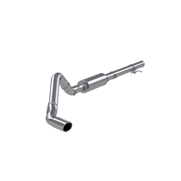 MBRP T409 Stainless Steel 3.5" Cat Back Single Side Exit, 1500 Silverado/ Sierra 6.2L V8, Extended Cab/ Crew Cab