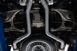 MBRP T304 Stainless Steel 3" Cat-Back, Dual Split Rear with Carbon Fiber Tips, Street Profile, Durango 5.7L, view 7