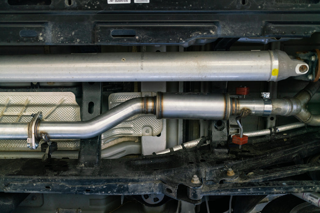 MBRP T409 Stainless Steel High Flow 3" Single In/Out Muffler Replacement, 1500, 5.7L Hemi, view 2