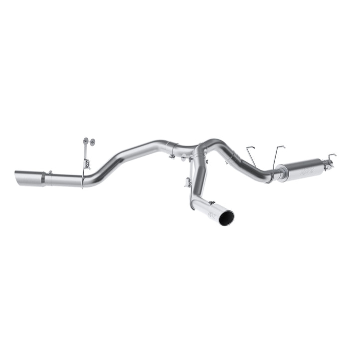 MBRP T409 Stainless Steel 4" Cat Back Dual Split Side Exit, 2500 6.4L