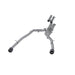 MBRP T304 Stainless Steel, 3" Cat-Back, Dual Split Rear with Carbon Fiber Tips, Race Version, 1500 TRX