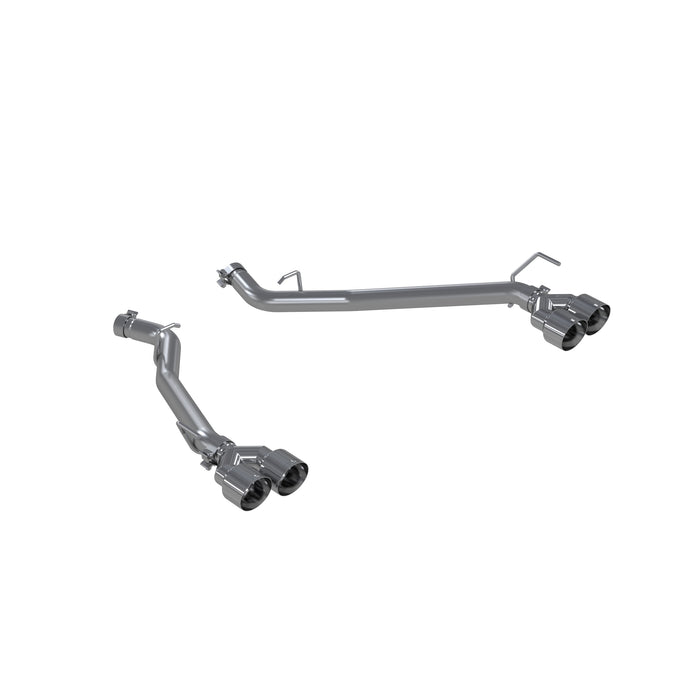 MBRP Aluminized Steel, Axle-Back, 2.5" Dual Rear, Quad Tips, Explorer ST/ Platinum/ King Ranch, Lincoln Aviator, 3.0L EcoBoost