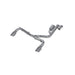 MBRP T409 Stainless Steel, 2.5" Resonator-Back, Dual Split Rear, Bronco Sport 2.0L EcoBoost