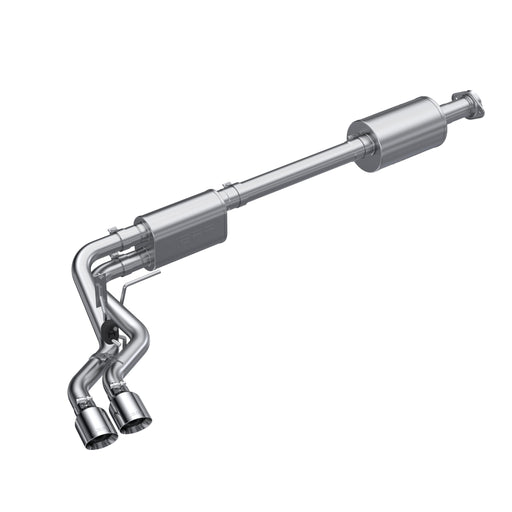 T304 Stainless Steel, 3" Cat-Back, 2.5" Pre-Axle, Street Profile