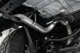 MBRP T409 Stainless Steel, 2.5" High Clearance Axle-Back, Single Rear Exit, Wrangler (JL) 2-DR/4-DR, 3.6L, 2.0L, view 3